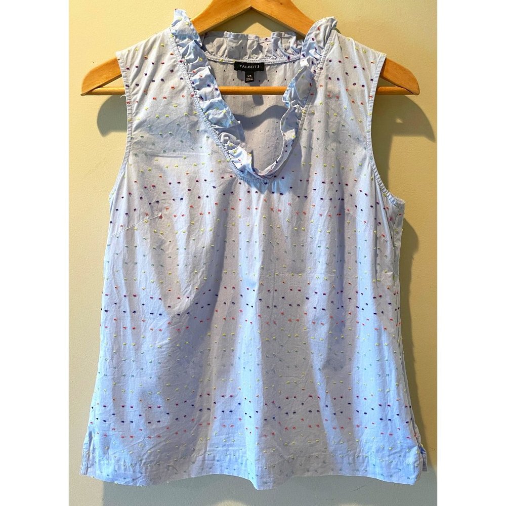 Talbot Extra Small Women's Sleeveless Tank-100 % cotton Excellent Condition used